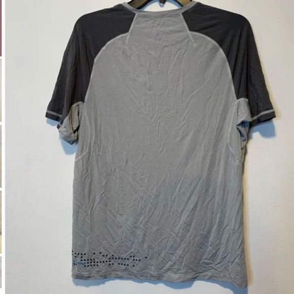 Lululemon Mens Swiftly‎ Tech Short Sleeve Grey Swiftly tech mesh Size Large - Picture 2 of 4